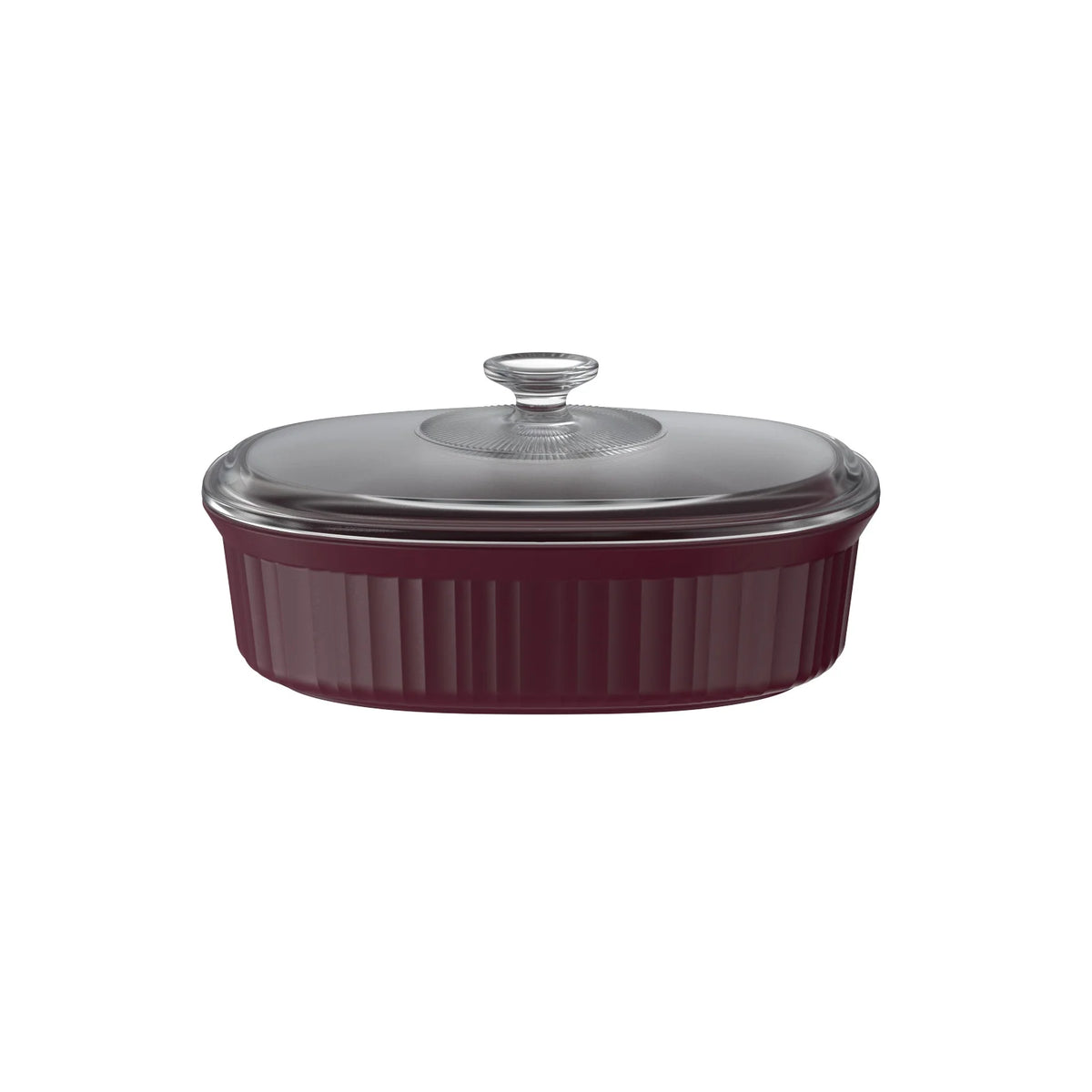 Corningware 3PC Durable Stoneware Baking Dishes Stone Oval Oven Casserole Dishes with Lids