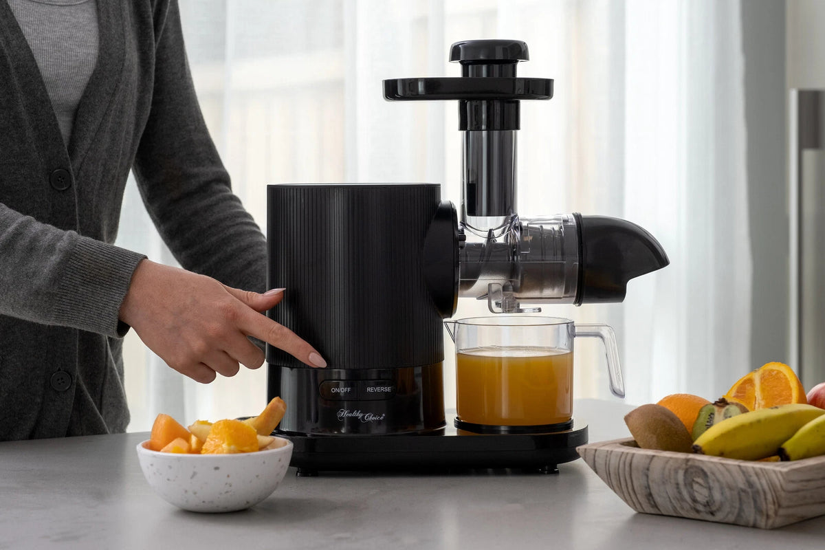 Fruit Juicer Slow Juicer Vegetable Processor Cold Press 500ml - Wide Feeding Chute - Kitchen Appliance Machine