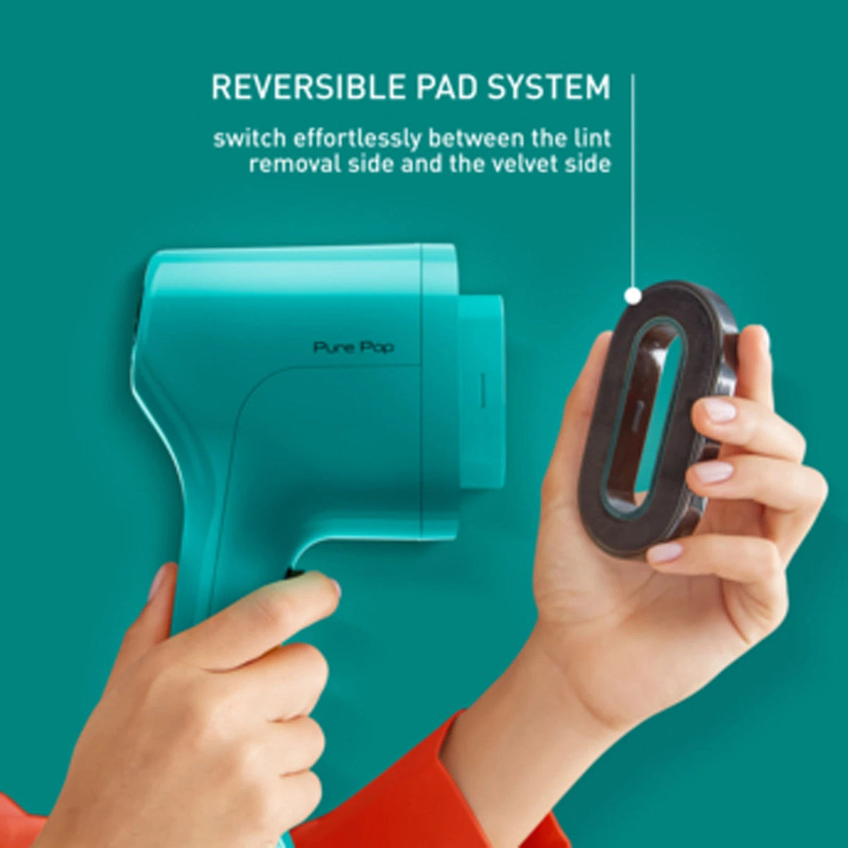 Handheld Garment Steamer | Tefal Pure POP | Iron Free Garment Care | Purifying Antibacterial Steam