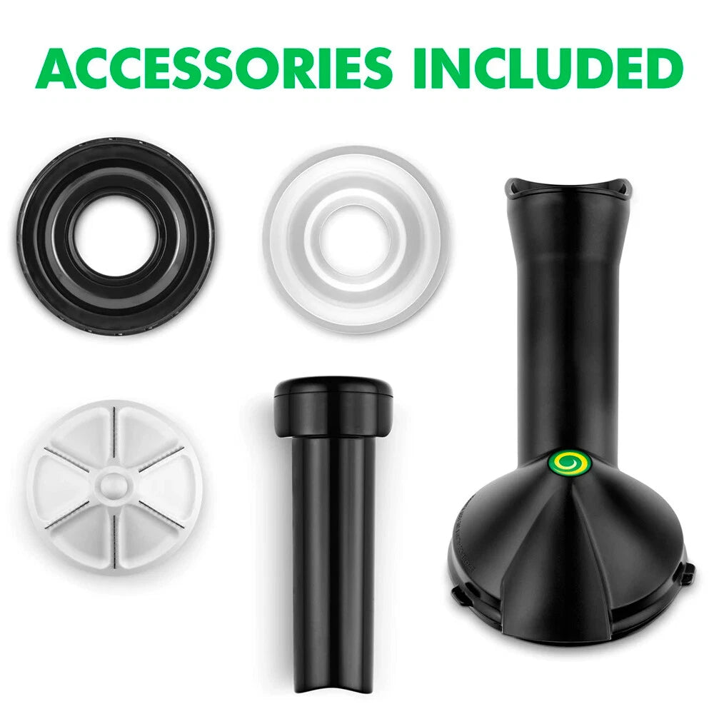 Yonanas Frozen Healthy Dessert Maker | Vegan Dairy Free Sorbet Fruit Soft Serve Ice Cream | Healthy Fat Free Dessert Machine