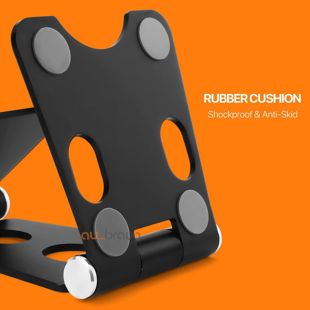 Portable Foldable Aluminum Phone Tablet Desk Stand Mount Holder for iPhone Samsung