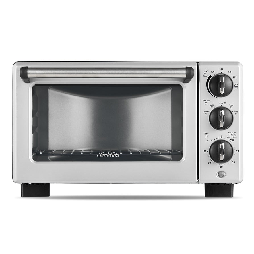 Sunbeam Benchtop Oven | Bake Grill Electric Rotisserie Grilling Pizza Baking Machine Portable