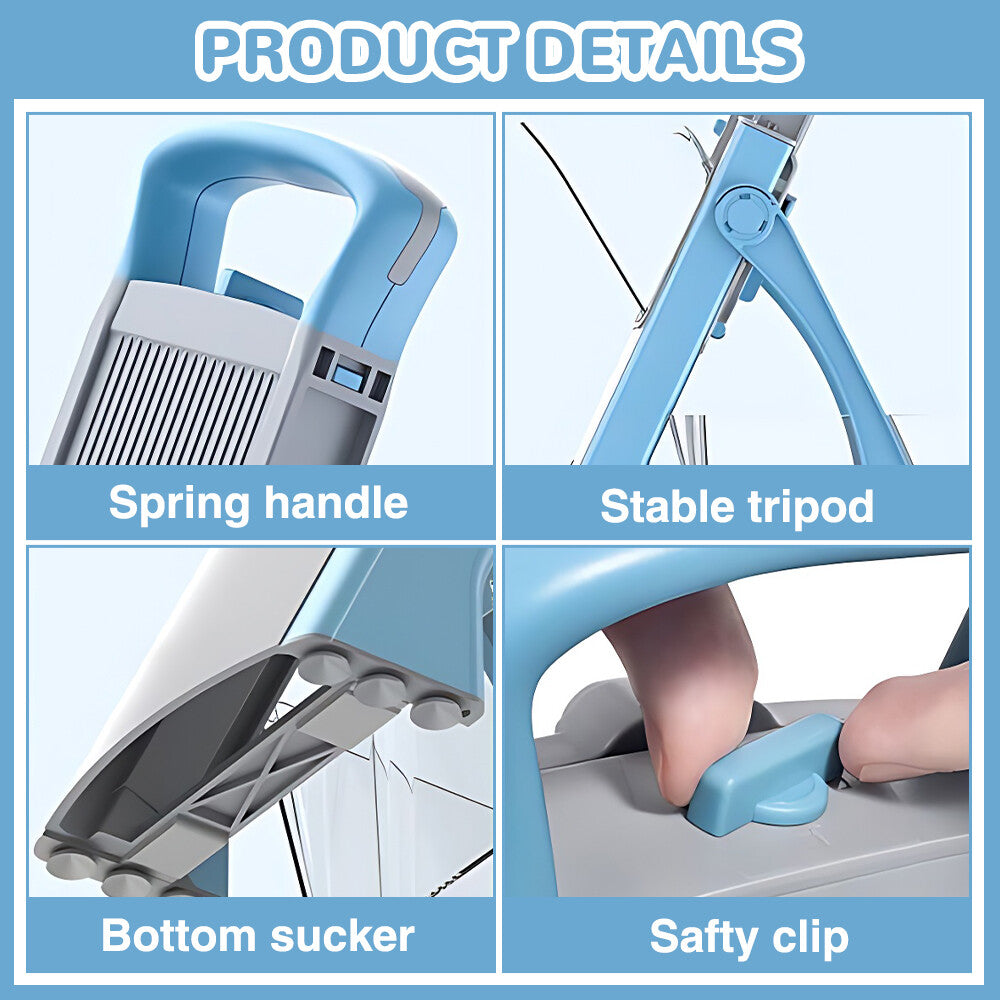 Vegetable Slicer, 4-in-1 Multifunction Mandolin Food Vegetable Slicing Tool, Kitchen Food Chopper Dicer Grater