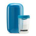 Easiyo Homemade Drinking Yoghurt Maker | Easy 1kg Benchtop Drinking Yoghurt Making Jar Container | No Fridge (Blue)