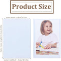 10x Magnetic Photo Frames Fridge Locker Photograph Magnet Pictures Clear Pocket