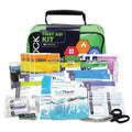82 Piece First Aid Kit, Portable Firstaid Family Home Camping Set - Cuts & Graze, Burns, Eye Care, Snake Bite & more