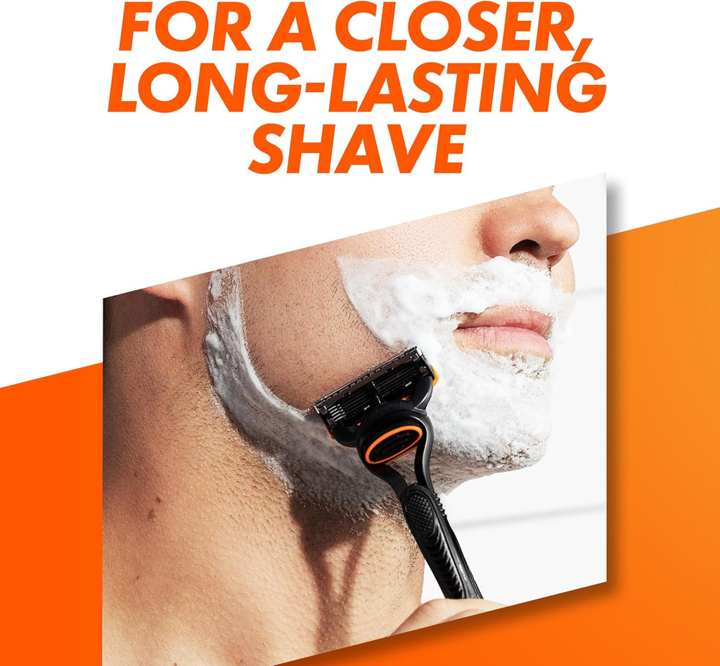 Gillette Fusion 5 Men's Razor 8 PACK | Close-Shaving Shavers | Precision Trimmer for Edging