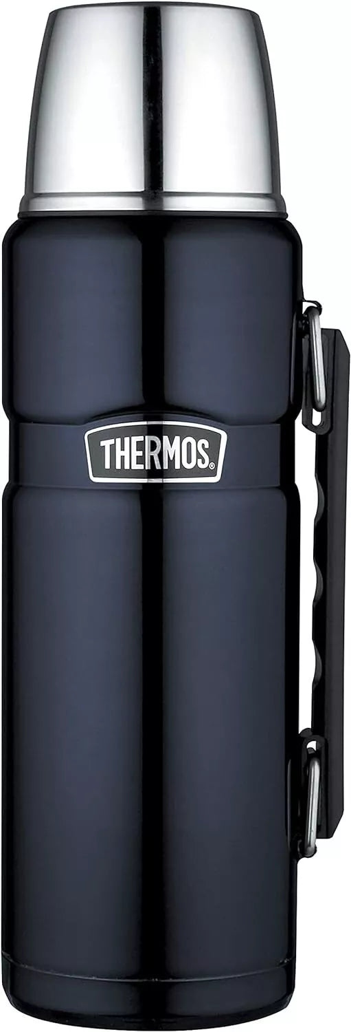 Thermos 1.2L Stainless Steel Insulated Hot Drink Water Coffee Flask