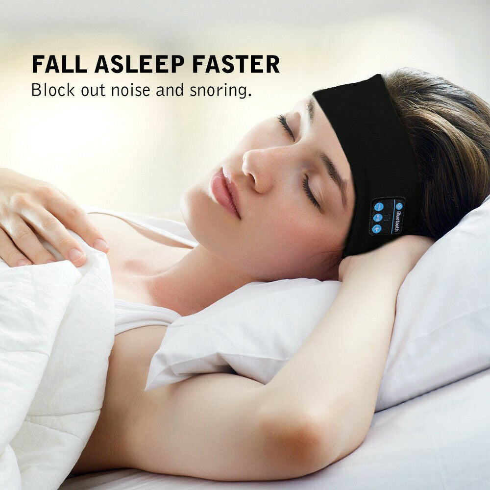 Wireless Bluetooth Headband, Running Exercise Stereo Earphone Headphone Sports Sleep Headset
