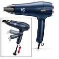 VS Sassoon Hair Dryer 2100W Electric Folding Blow Dryer Folding Retractable Cord Hair Styler