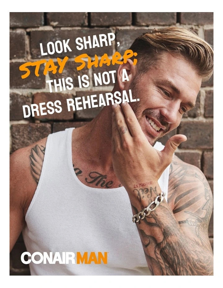 Conair Cordless All-In-One Trimmer - Facial Beard Nose Eyebrow Clipper Shaver Razor Waterproof