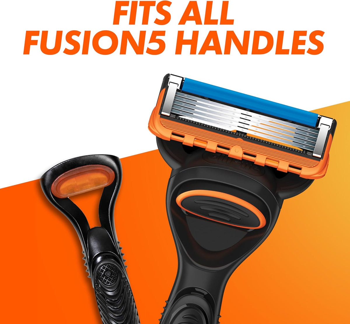 Gillette Fusion 5 Men's Razor 8 PACK | Close-Shaving Shavers | Precision Trimmer for Edging