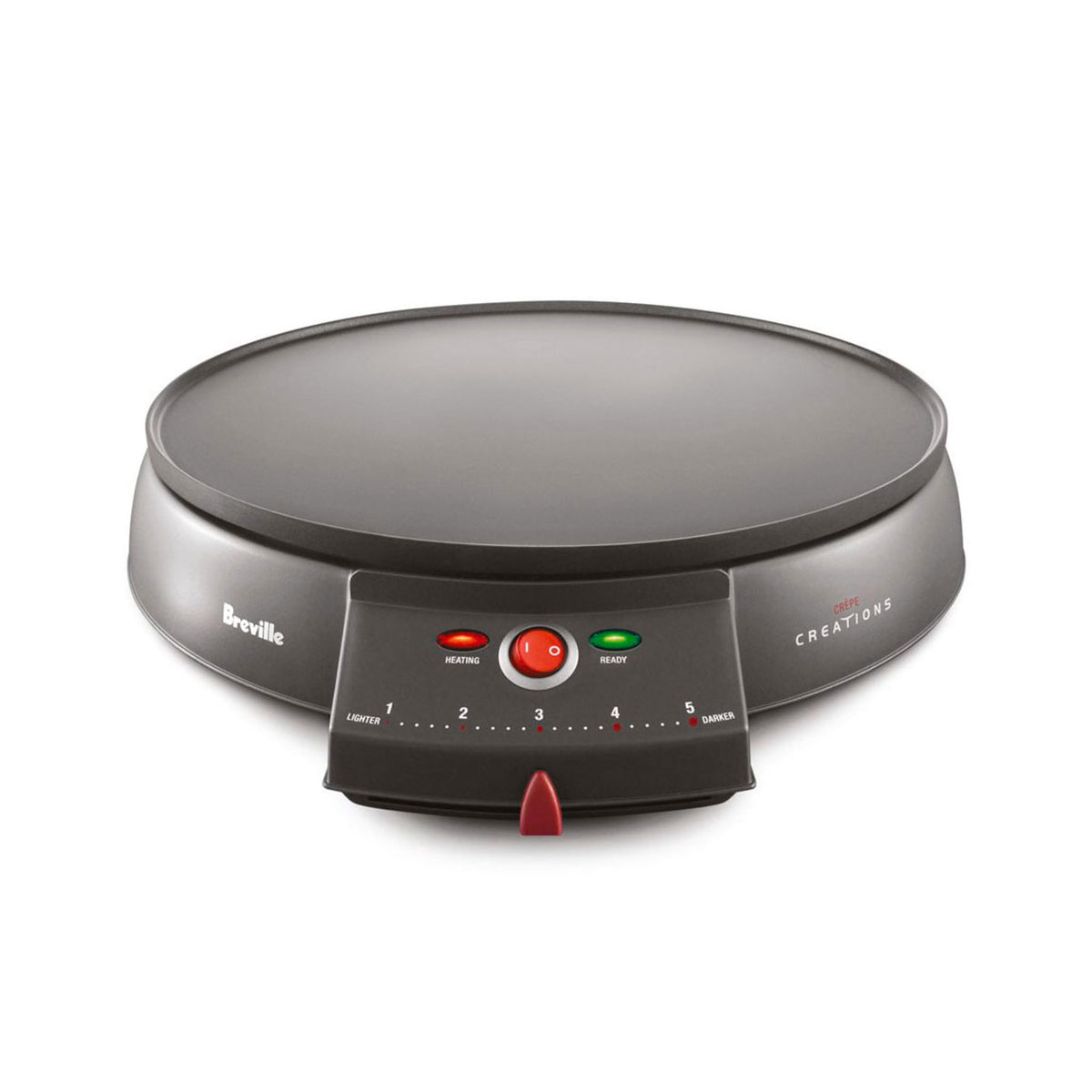 Breville Crepe Maker | Electric Non-Stick Pikelets Pancake Machine | 1000W Baker Hot Plate Cooktop