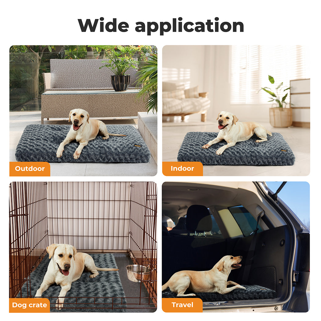 Large 119cm  Pet Dog Puppy Bed Washable Indoor Calming Washable Cushion Mattress Mat Matress