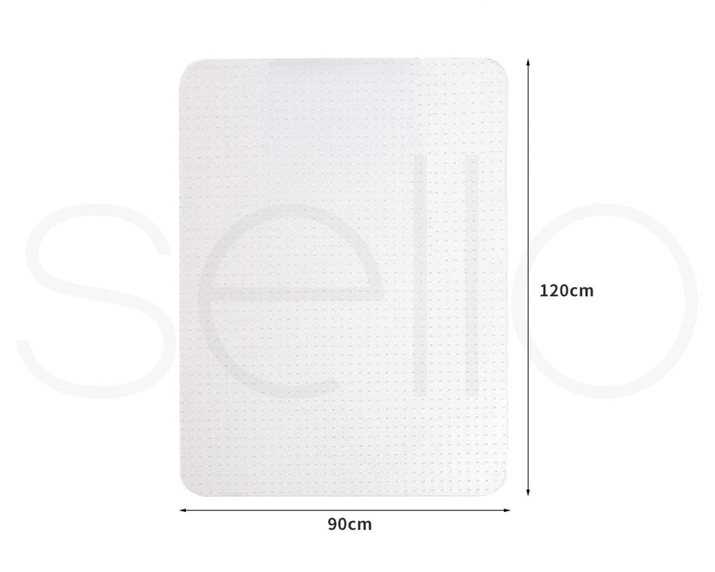Computer Chair Mat | Home Office Carpet Floor PVC Protector Hard Wood Chairmat | PVC Plastic Carpet Protector
