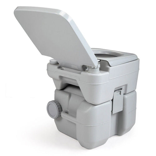 20L Portable Outdoor Camping Toilet | Campsite Loo Porta Travel Flush Potty