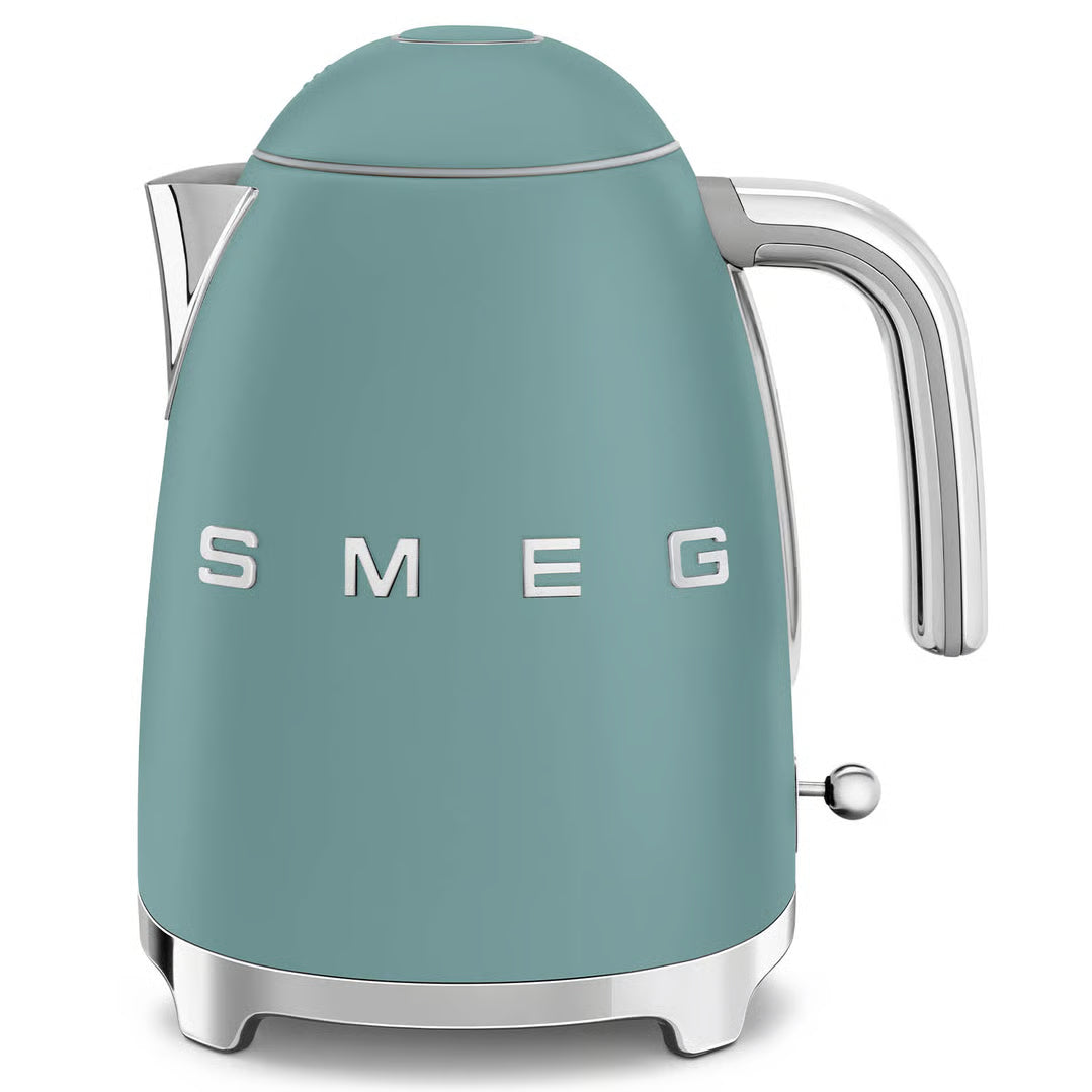SMEG 1.7L Cordless Kettle | Stainless Steel Water Boiler | Retro Vintage Tea Coffee Boiling