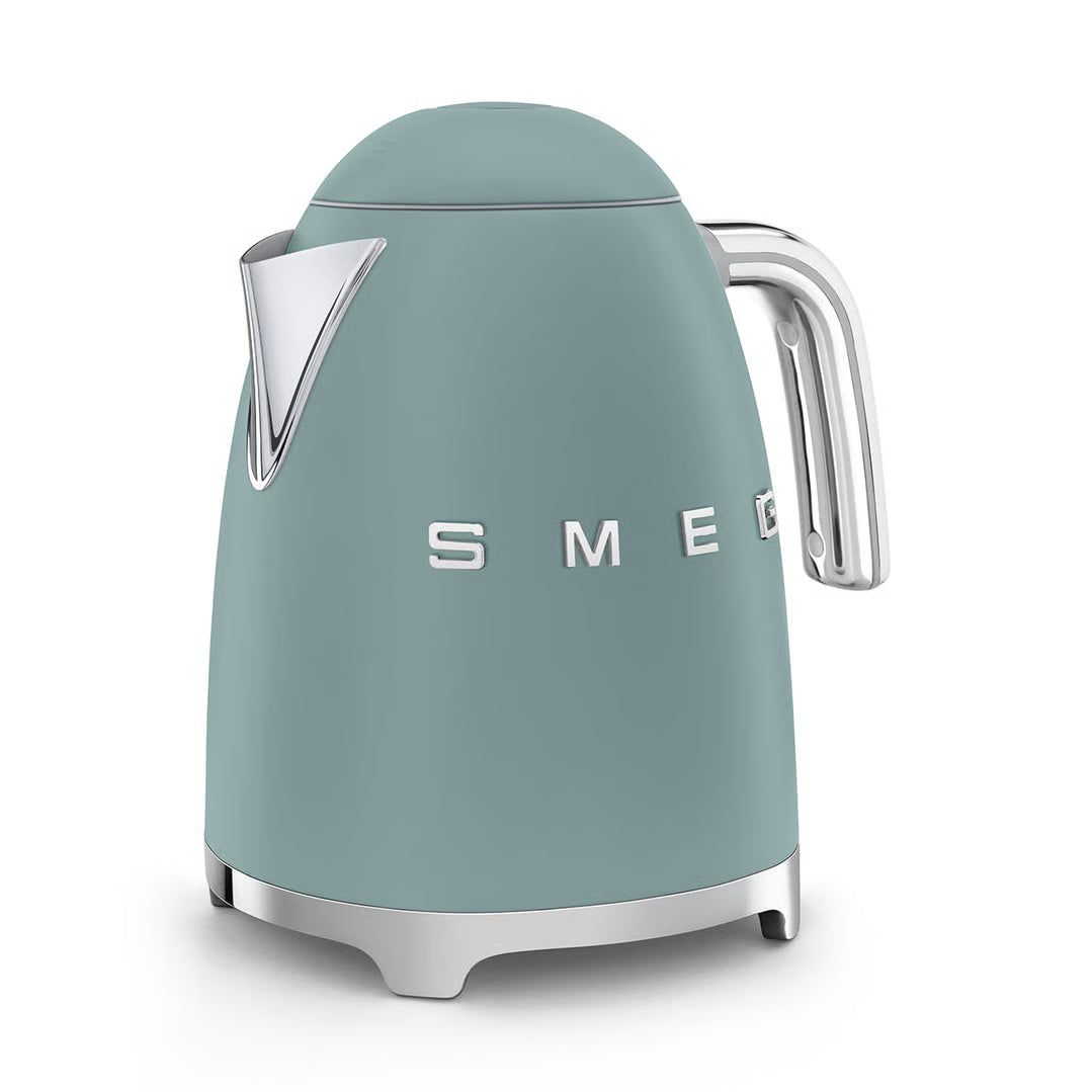 SMEG 1.7L Cordless Kettle | Stainless Steel Water Boiler | Retro Vintage Tea Coffee Boiling