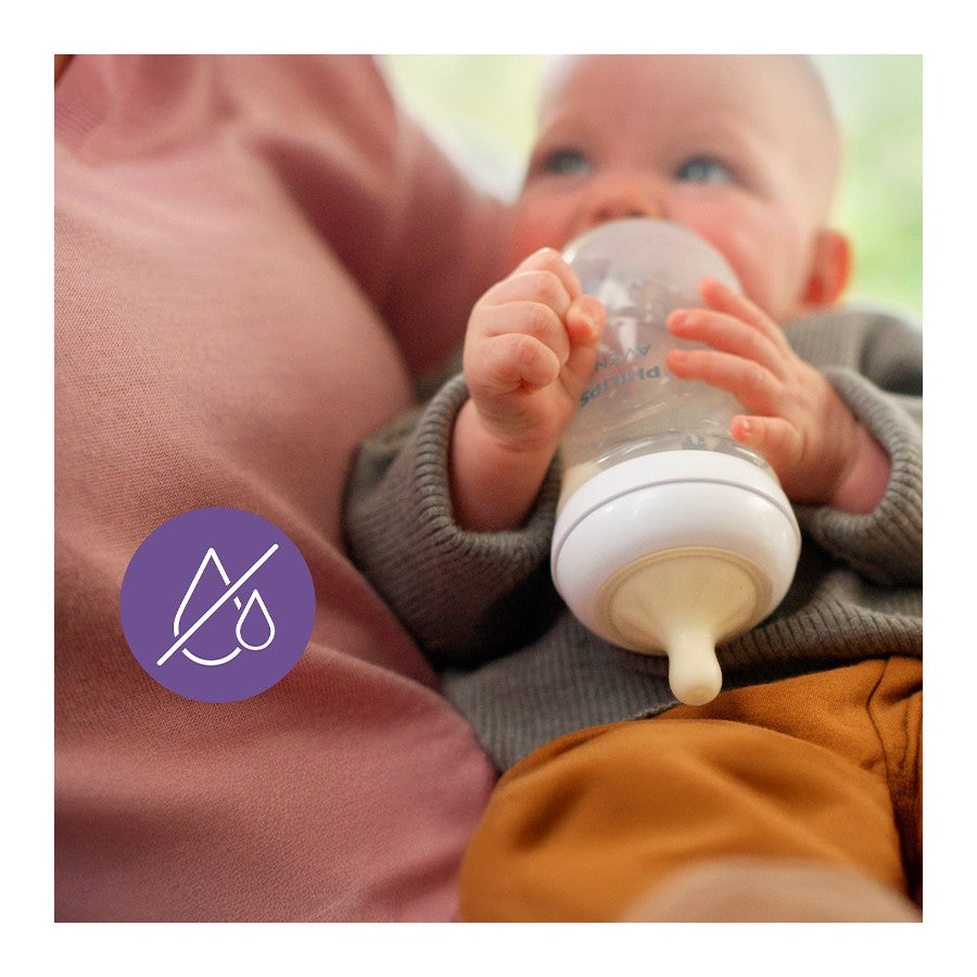 Avent Natural Response | Baby Bottle Starter Set | Newborn Infant Baby Milk Water Bottle Feeding Set