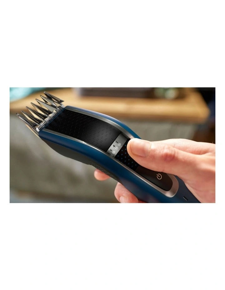 Philips Cordless Hair Clipper Rechargeable Mens Home Barber Haircut Trimmer Cutting Set