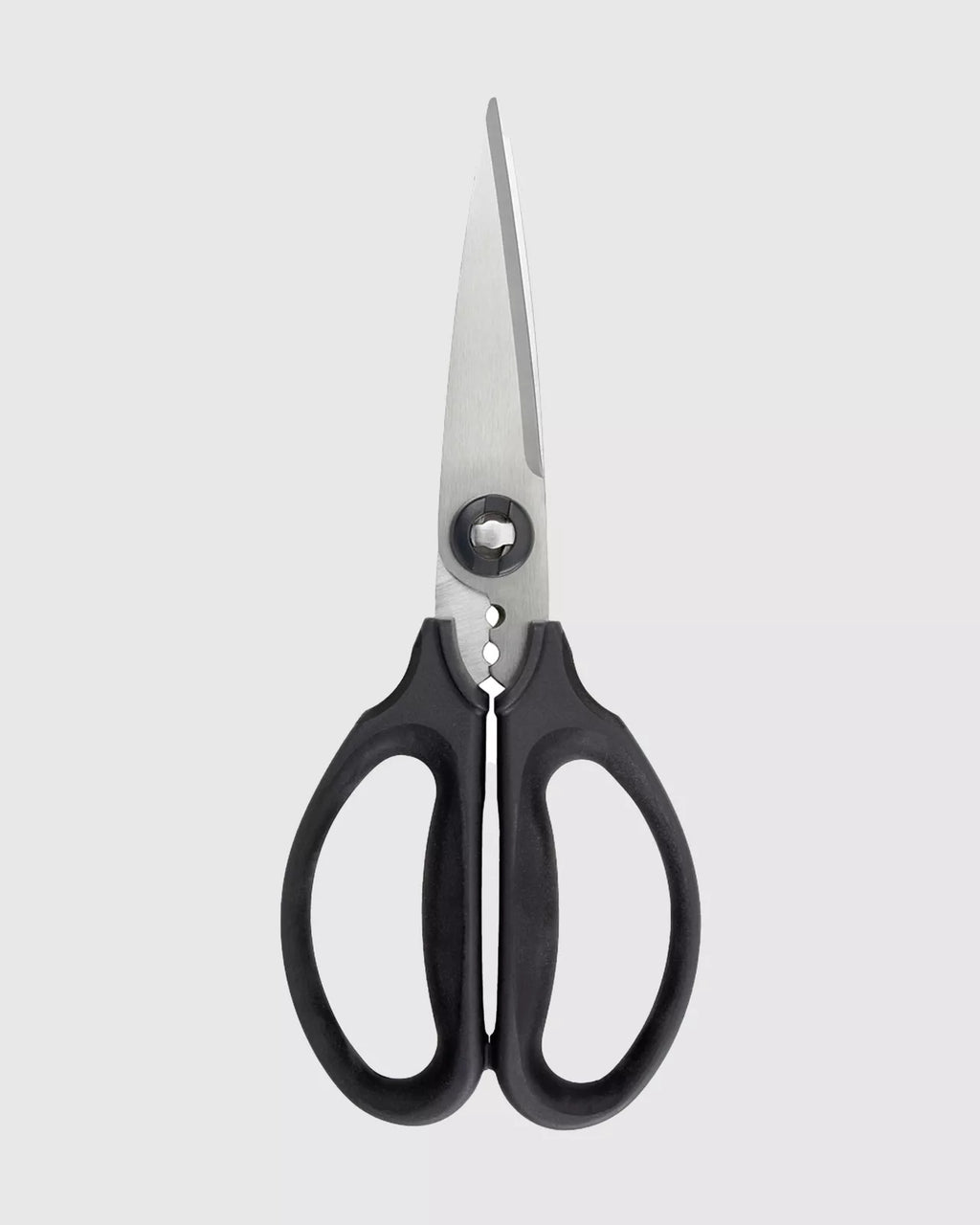 OXO Kitchen Herb Cutting Scissors| Stainless Steel Meat Vegetable Cheese Cutting Shears| BPA Free