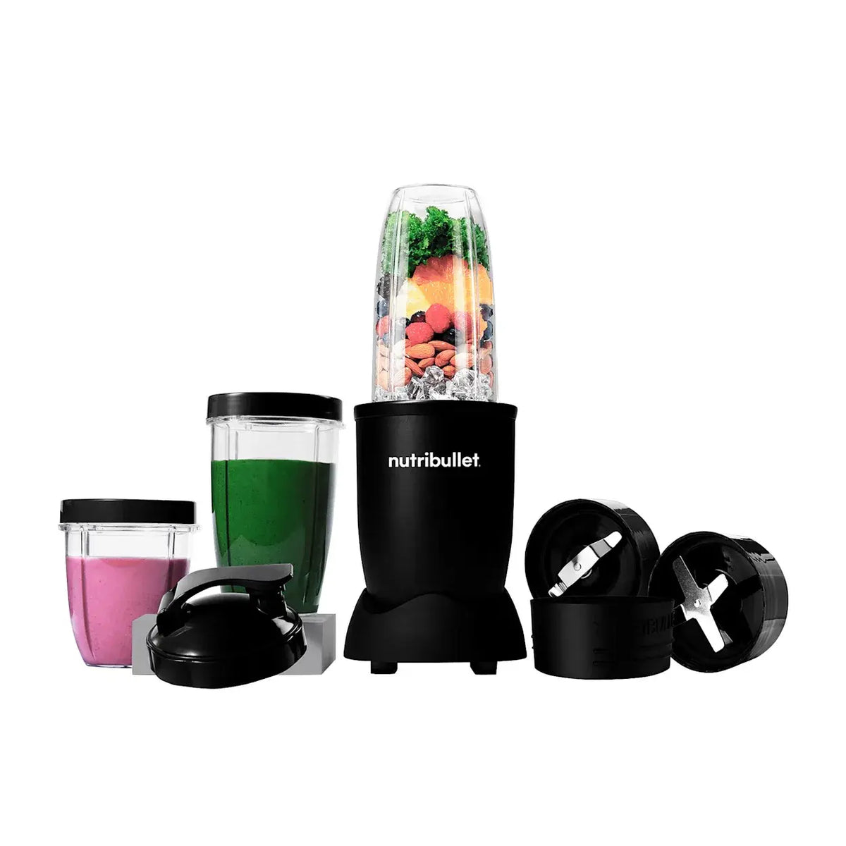 NutriBullet Smoothie Shake Maker | 900W Blender Fruit Vegetable Juice Extractor Nuts Seeds Frozen Fruit