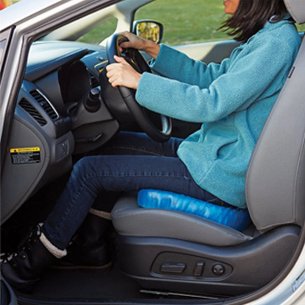 Car Home Office Seat Cushion Flexible Gel Honeycomb Support Back Spine Protector Back Relief Pad