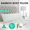 150cm Bamboo Pillow | Long Full Body Maternity Relaxing TV Nursing Support Pillow