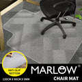 Chair Carpet Floor Mat Protection 120x90cm Floor Protection 5mm with Grippers Home Office Rolling Chair