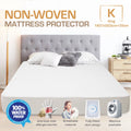 Waterproof Mattress Protector | KING SIZED Fully Fitted Matress Topper Cover Bed Bedding Protection