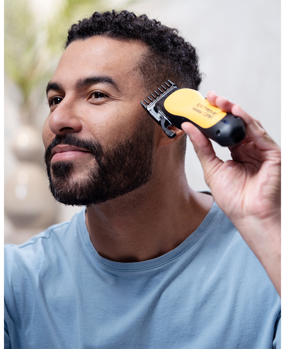 Wahl Extreme Grip Lithium-Ion Hair Clipper | Adjustable Taper Lever | Precision Blades & 2-Hour Runtime