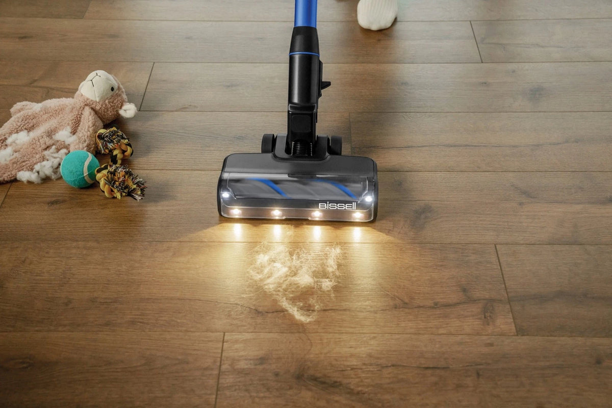 Bissell Cordless Stick Vacuum Pet Fur Carpet Rug Cleaner Vac 200W Upholstery Tangle-Free Brush