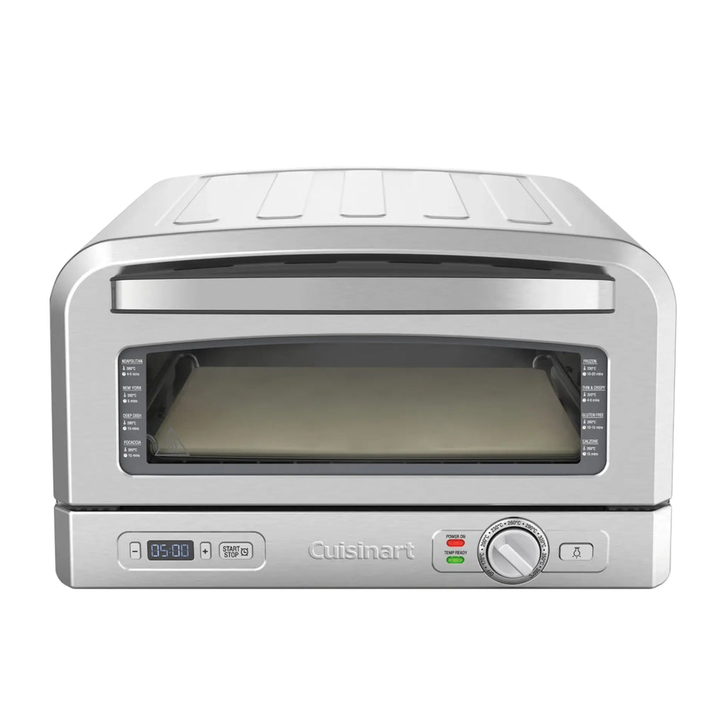 Cuisinart Indoor Pizza Oven | Electric Benchtop Cooker Ceramic Stone Base  | Adjustable Temperature Control