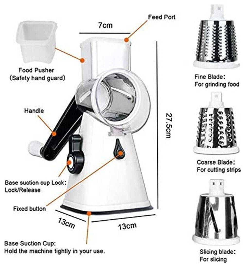 Vegetable Grater Manual Carrot Shredder | Multifunction Slicer Slicing Cooking Slicing Cookware