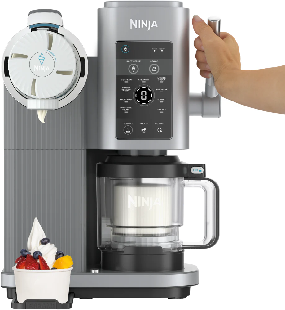 Ninja Soft Serve Home Ice Cream Maker | Kitchen Home Frozen Dessert Machine |  13 Programs High Protein Nut-Free