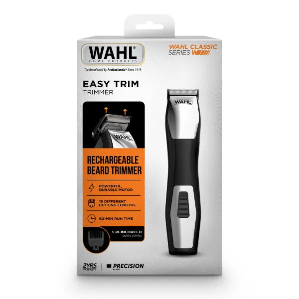 Wahl Easy Trim Cordless Hair Trimmer Rechargeable 60min Hair Clipper Head Shaver