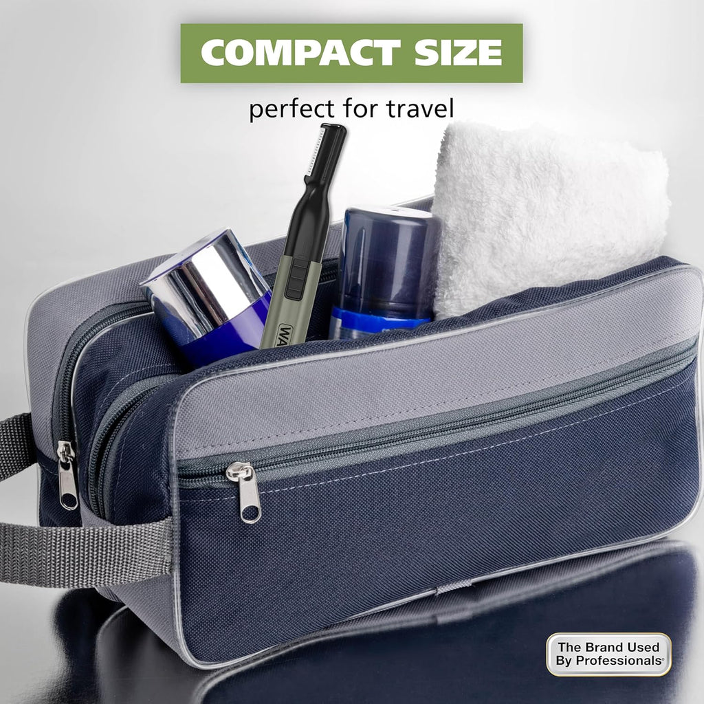 Wahl Micro Groomsman, Men's Personal Detail Trimmer Nose Ear Eyebrow Sideburns, Battery Travel Hair Clipper