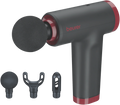 Beurer Deep Tissue Massage Gun | Handheld Soothing Massager | 5 Levels, 3 Attachments, Cordless Massaging Gun
