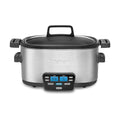 Cuisinart 5.7L Slow Cooker, Multi-Cooker, Electric Home Saute Steamer Large Family Meal Maker, Digital Display