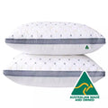 2x Ultra Plush Soft Pillows | 70x40cm Washable Hypoallergenic Bedding Bedroom Pillows | Cosy Bedroom Decor