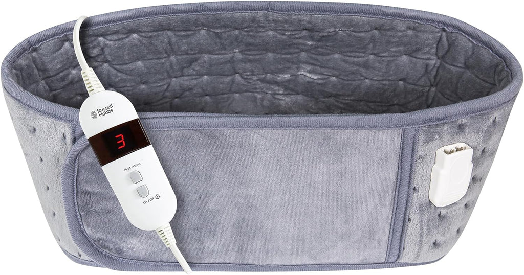 Heated Back Belt Abdomen Belt, Electric 3 Heat Warmer Lumbar Support Pain Relief, Heat Therapy
