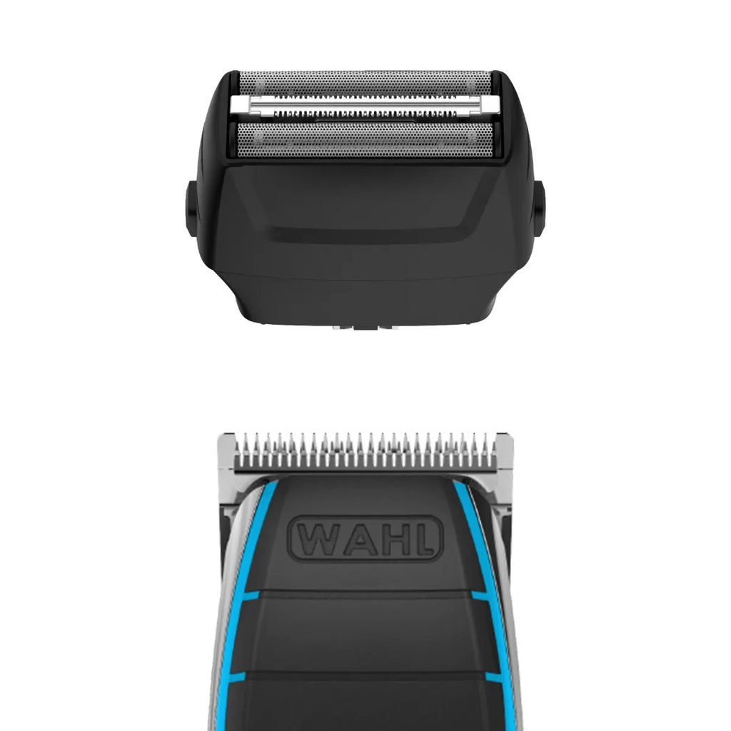 Wahl Cordless Hair Clipper Head Shaver Men's Stainless Steel Blades, Clip & Smooth Clipper & Electric Razor
