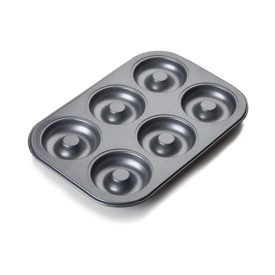Donut Pan 6 Doughnut Pan Maker Oven Cooking Tray Cake Non-Stick Mould Kitchen Tool Cooker