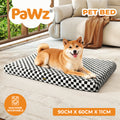 Large 90x60cm Pet Dog Puppy Bed Washable Sherpa Indoor Calming Washable Cushion Mattress Mat Matress Pad