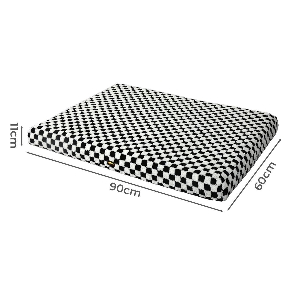 Large 90x60cm Pet Dog Puppy Bed Washable Sherpa Indoor Calming Washable Cushion Mattress Mat Matress Pad
