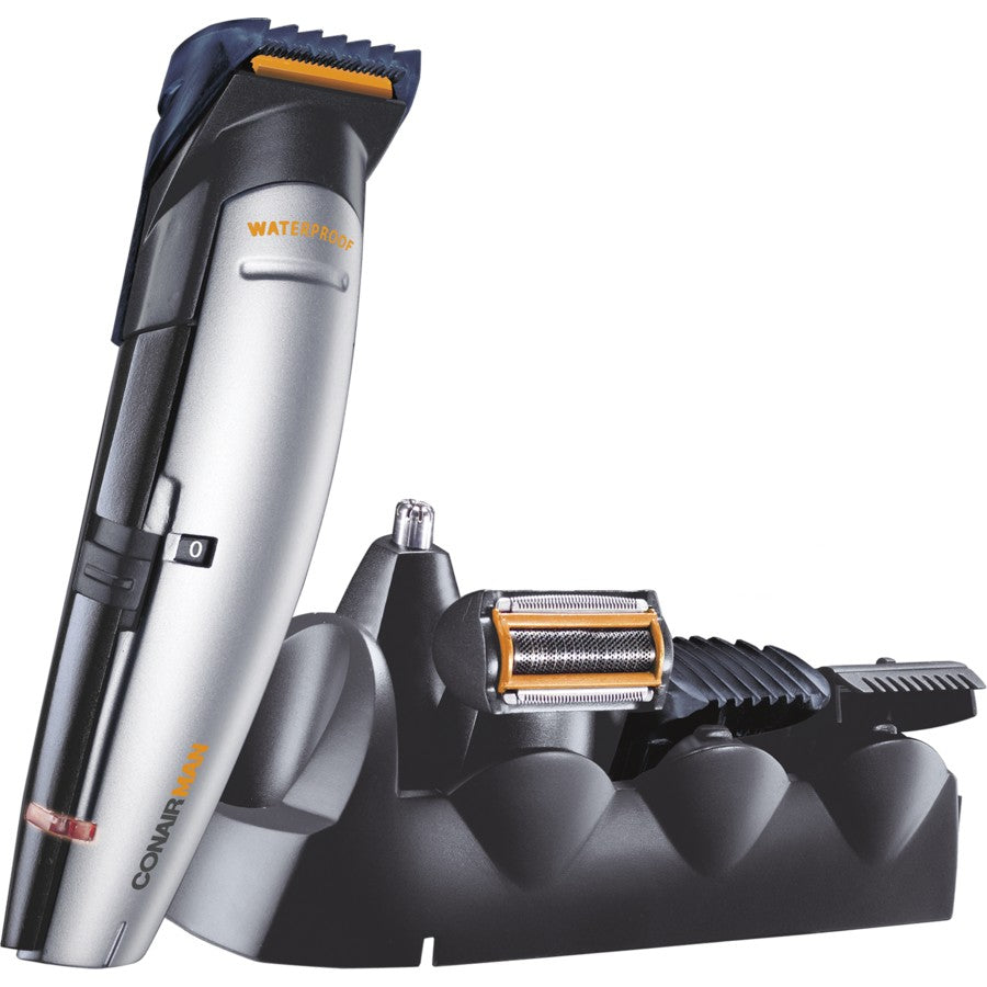Conair 5-In-1 Multi-Grooming Kit | Cordless Groomer Body Trimmer Shaver Razor