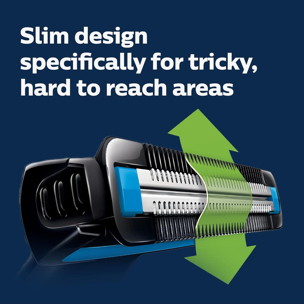 Philips Body Groomer | Men's Cordless Groin Pubic Ball Manscaper | Battery Hair Trimmer Shaver
