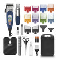 Wahl Family Hair Clipper Hair Cut Kit | Corded Haircutting Set w/ 10 Guides | Cordless Trimmer