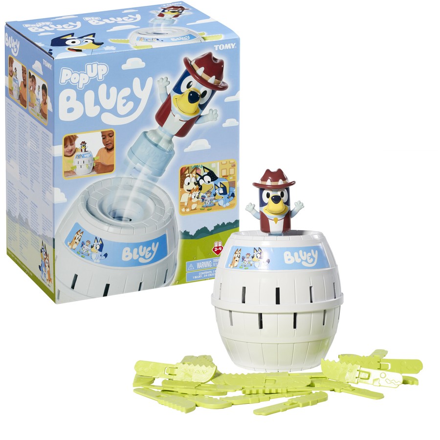 Pop Up Pirate Game: Pop Up Bluey | Family Fun Board Game Night | Kids Fun 2-4 Players