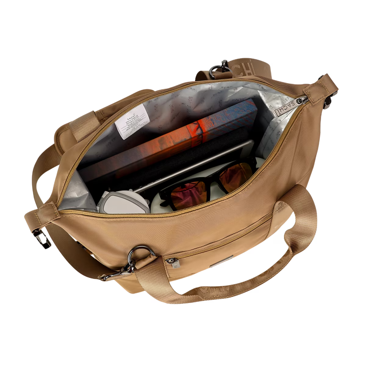 12L Portable Insulated Cooler Bag Adjustable Travel Lunch Work Bag, Food Drinks Cooler Bag